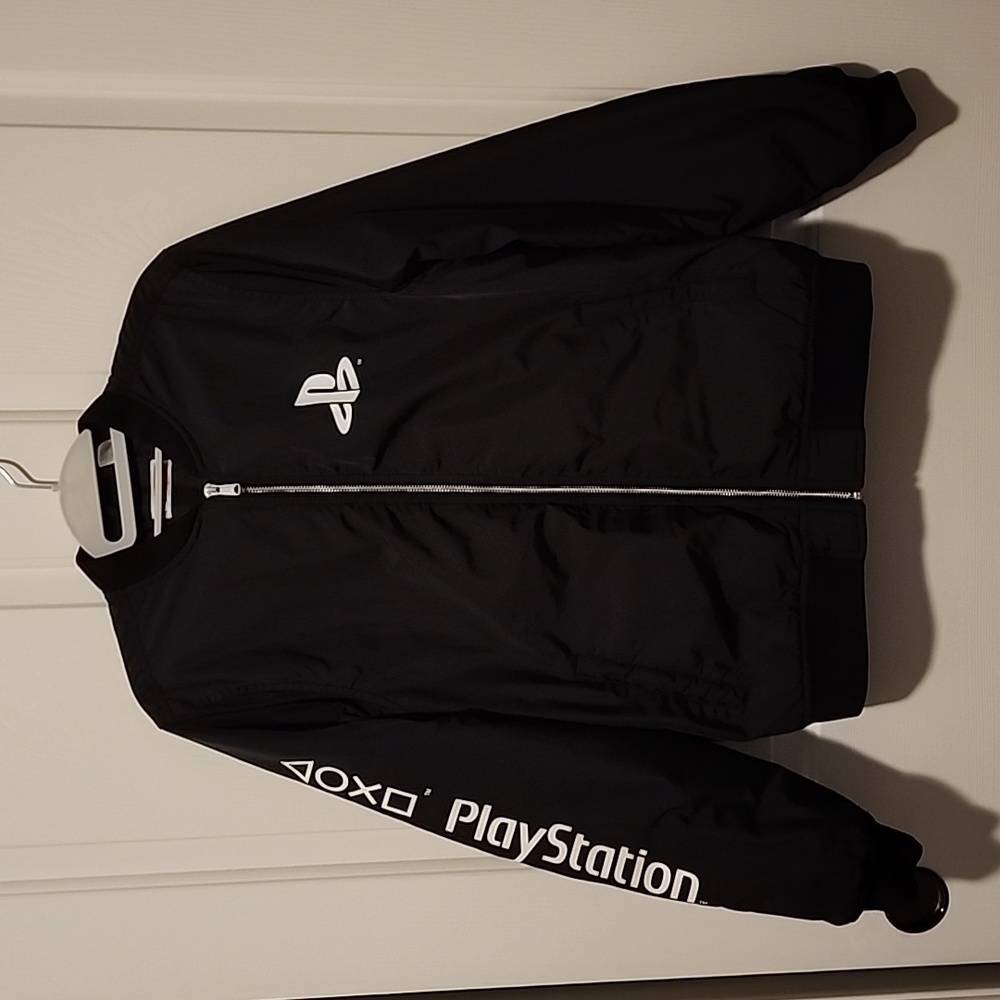 H&M, Boys Playstation bomber jacket, size US 16/18